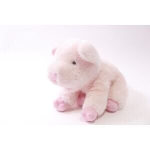 Mervyn's, Playful Pals, Pig, Plush, Pink, Furry, Stuffed Animal, ~ 260107-WH 888
